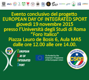 EUROPEAN DAY OF INTEGRATED SPORT